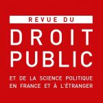 REVUE DU DROIT PUBLIC